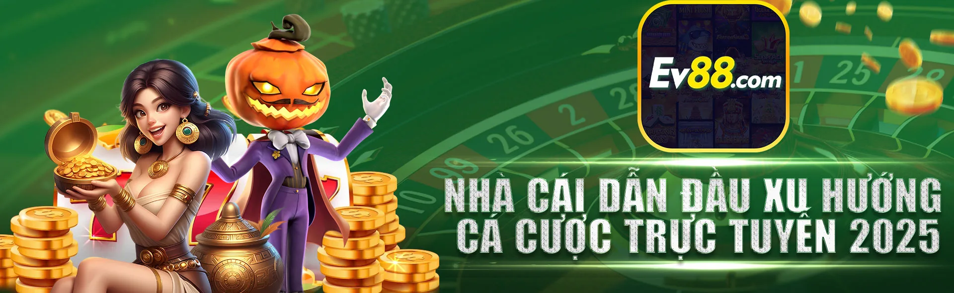 banner trang chủ EV88 chính thức